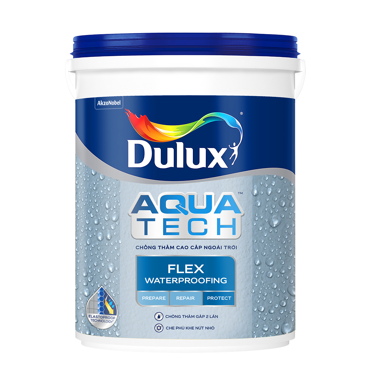 Son chong tham tuong Dulux Aquatech Flex 6KG - anh chinh hang Dulux