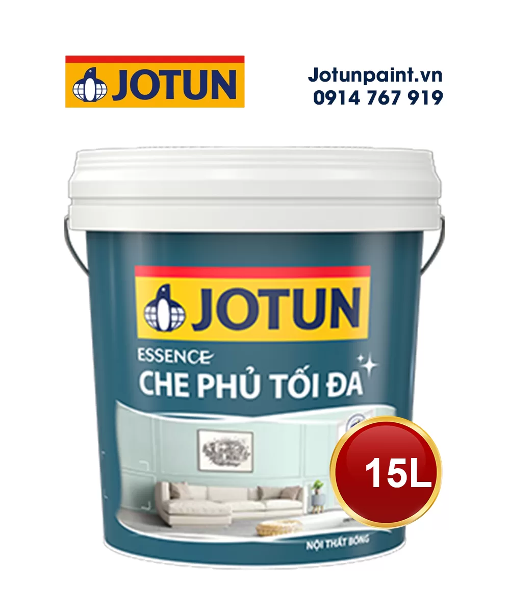 Thung son Jotun Essence Che Phu Toi Da Bong chinh hang