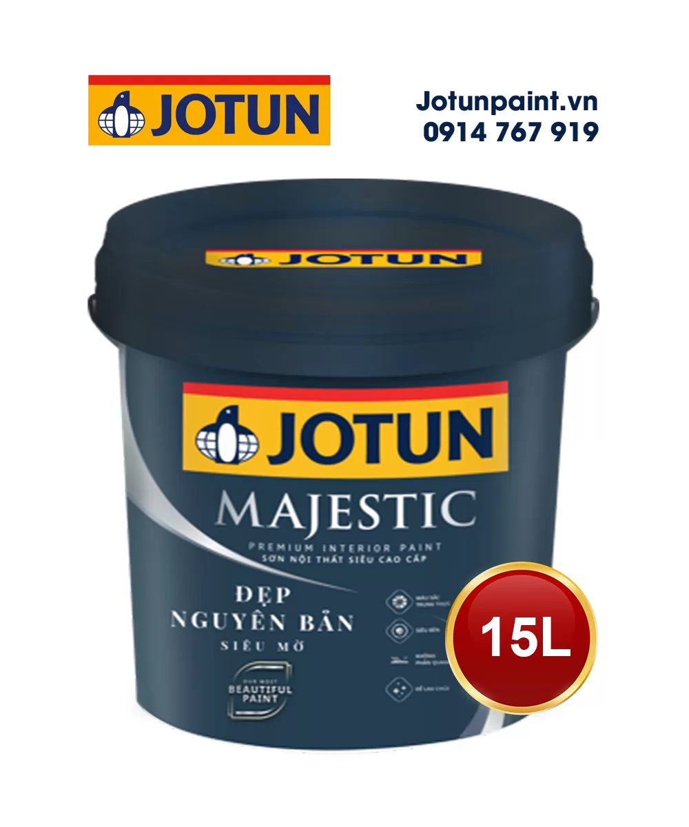 Thung son Jotun Majestic Dep Nguyen Ban chinh hang
