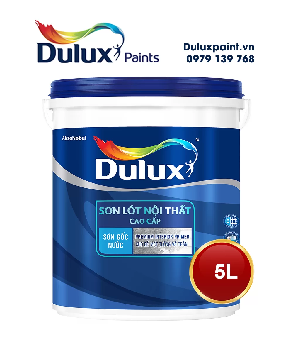Thùng sơn lót nội thất Dulux Interior Primer 5L chính hãng