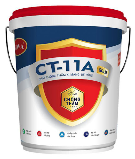 Sơn Kova CT-11A GOLD chống thấm xi măng bê tông chính hãng VTHome