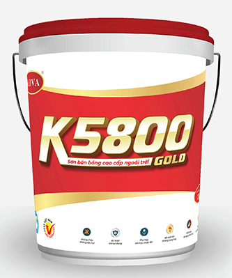 Sơn Kova K5800-GOLD bán bóng cao cấp ngoài trời chính hãng VTHome