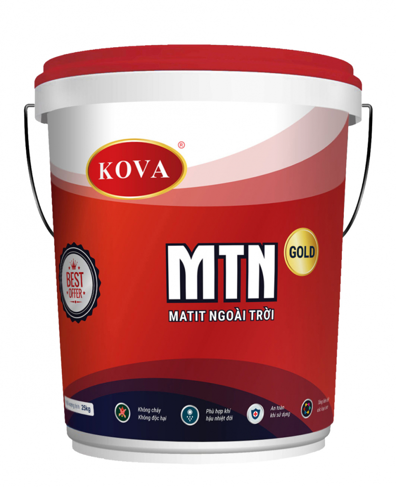 Sơn Kova MTN-GOLD Matit ngoài trời chính hãng VTHome
