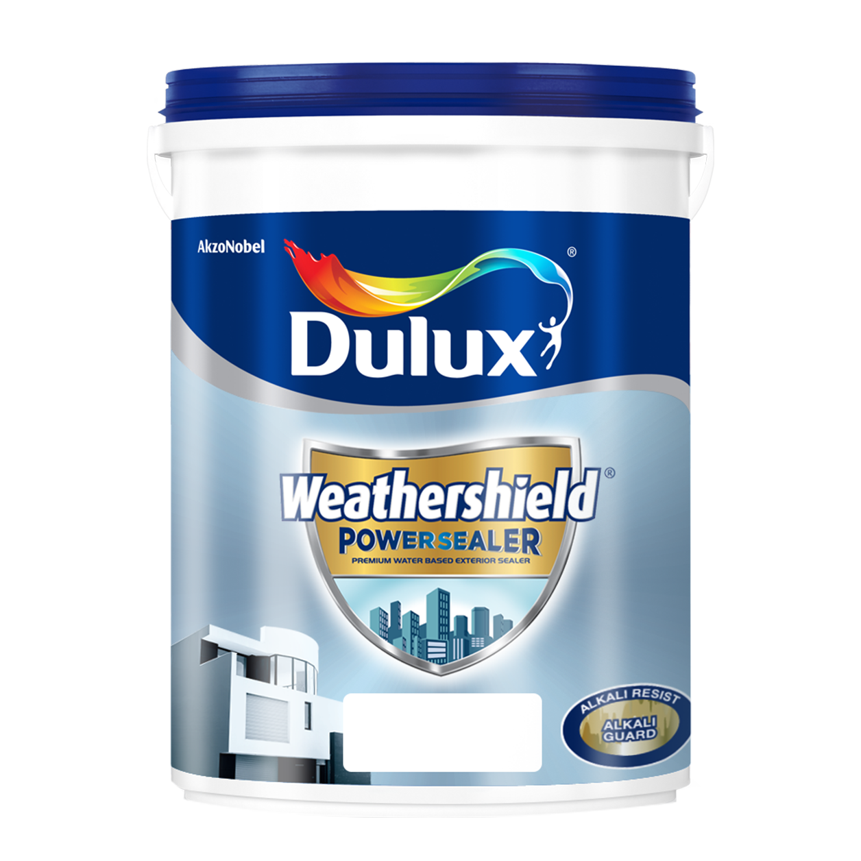 Son lot ngoai that Dulux Weathershield Powersealer 18L - anh chinh hang Dulux